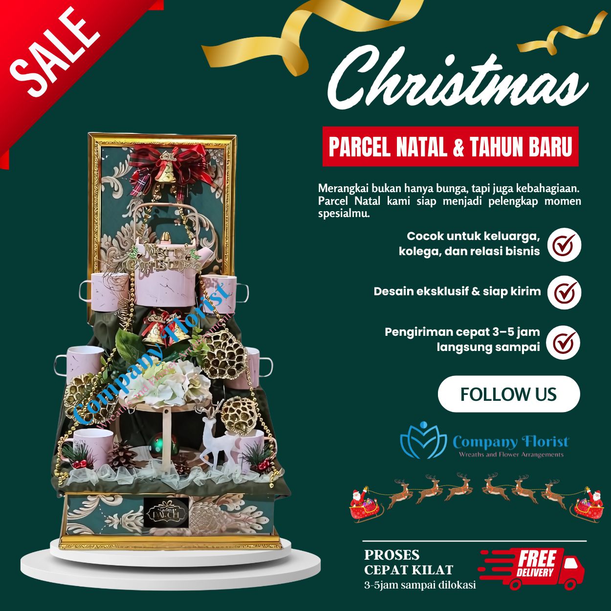 Parcel Lebaran Online Terpercaya – Company Florist